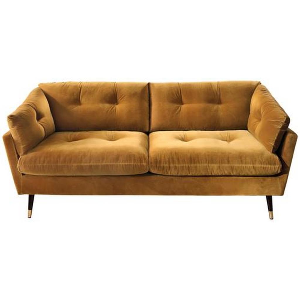 Image of Zweisitzer-Sofa in Gelb
