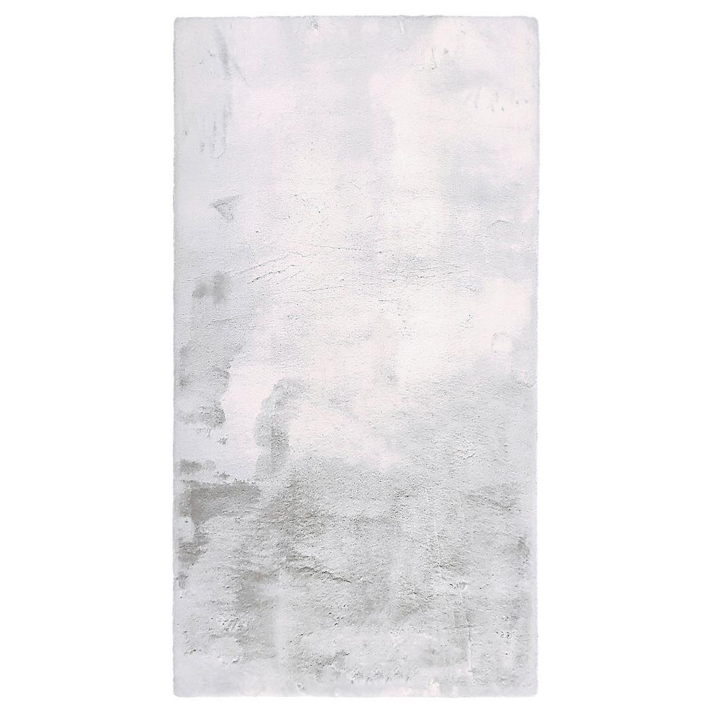 Image of Kunstfell Denise 2 in Silberfarben ca.120x160cm