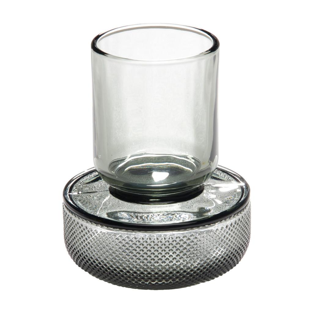 Image of Dekodose Smoked in Grau aus Glas